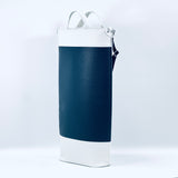 ウクレレ用レザーバッグ(ショルダー&ハンドルの2WAY、ソプラノ・コンサート兼用サイズ、インナーバッグ付き)