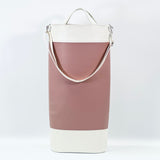 ウクレレ用レザーバッグ(ショルダー&ハンドルの2WAY、ソプラノ・コンサート兼用サイズ、インナーバッグ付き)