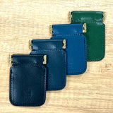 本革小物入れ「Push Thumb(S)(プッシュサム S)」栃木レザー