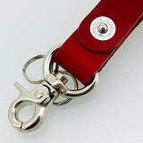 栃木レザーキーホルダー「絆 - きずな」