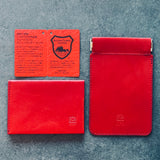 本革小物入れ Push Thumb(M)(プッシュサム M)