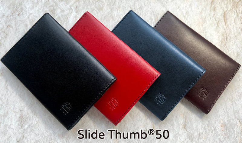 薄い、開けない名刺入れ「Slide Thumb®︎（スライドサム） 50」【アウトレット 25% OFF】