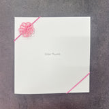 お祝いやプレゼントに【水引クイックゴム】（白無地メッセージカード付き）